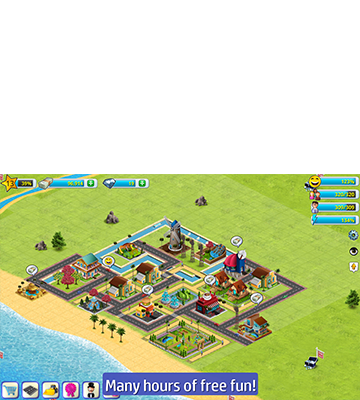 You’ll be the tycoon to grow a small village on one island into a megapolis. Build your own city in this free city builder game! 
