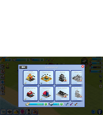 Be creative and enjoy. Build the city of your dreams! 
Enjoy the game together with millions of other players around the globe.